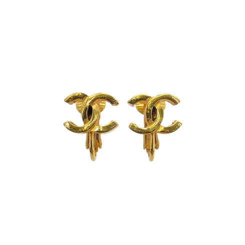 CHANEL VINTAGE EARRINGS COCOMARK ACCESSORY 90270888 - PURPOSE