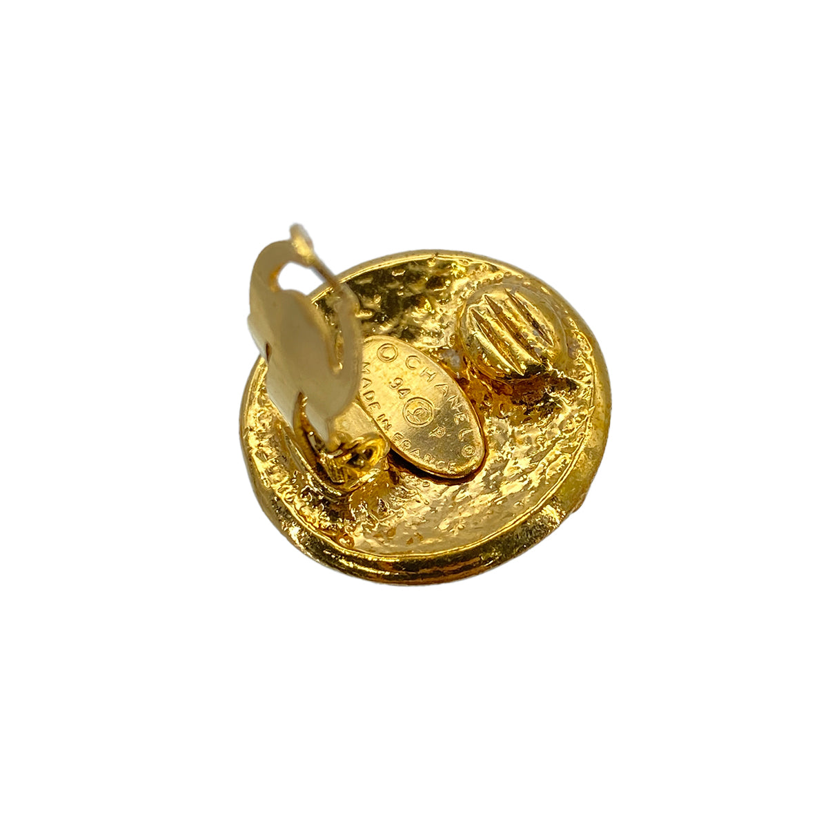 CHANEL VINTAGE EARRINGS COCOMARK ACCESSORY 94P 90270889