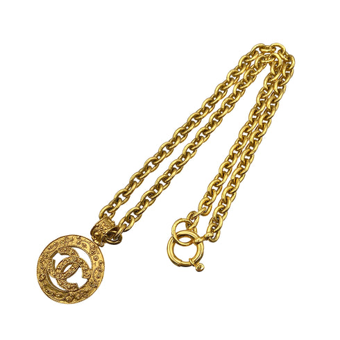 CHANEL VINTAGE NECKLACE COCOMARK ACCESSORY 94A 90271300 - PURPOSE