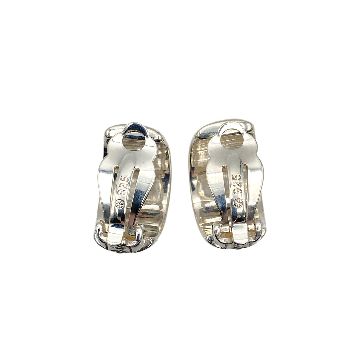CHANEL VINTAGE EARRINGS LOGO SV925 ACCESSORY 90271306