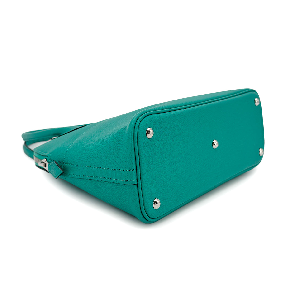 HERMES BOLIDE 27 VERT VERONE EPSOM HAND SHOULDER BAG D SHW 90271380