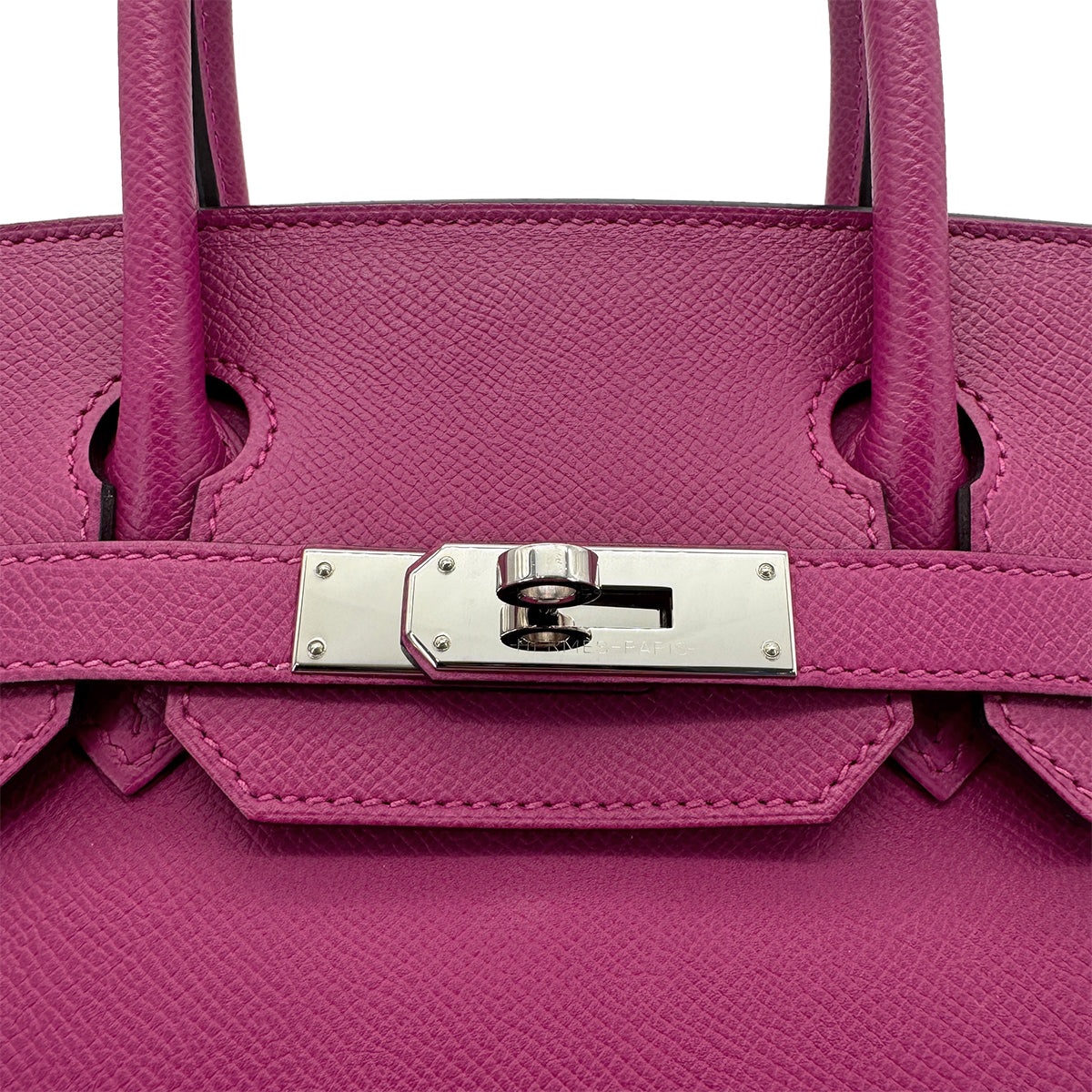 HERMES BIRKIN 30 ROSE POURPRE VEAU EPSOM HAND BAG C SGW 90271382