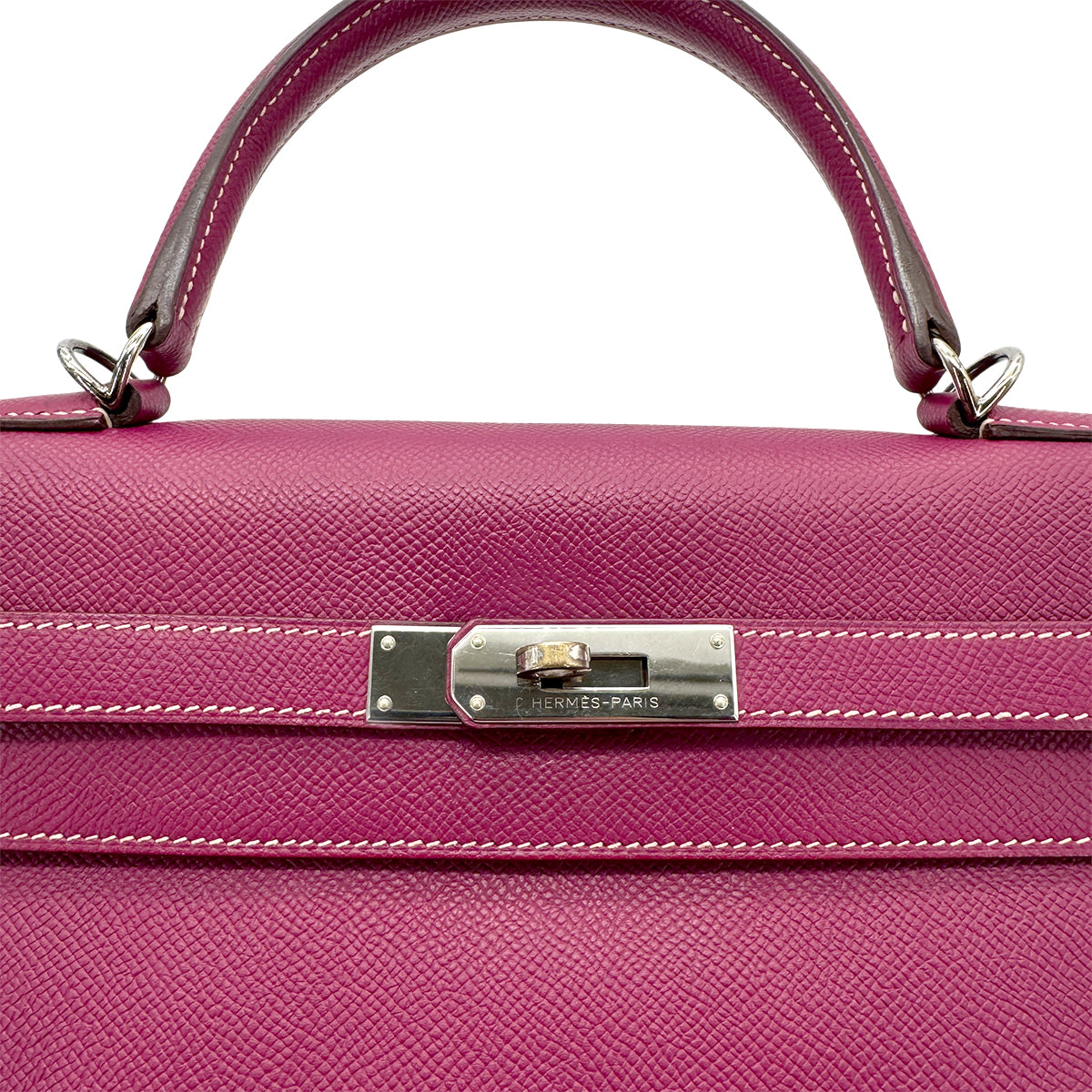 HERMES CANDY KELLY 35 RETOURNE TOSCA ROSE TYRIEN  EPSOM □P 90271710