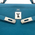HERMES KELLY 32 RETOURNE BLEU IZMIR TAURILLON CLEMENCE HAND SHOULDER BAG T SHW 90271711 - PURPOSE