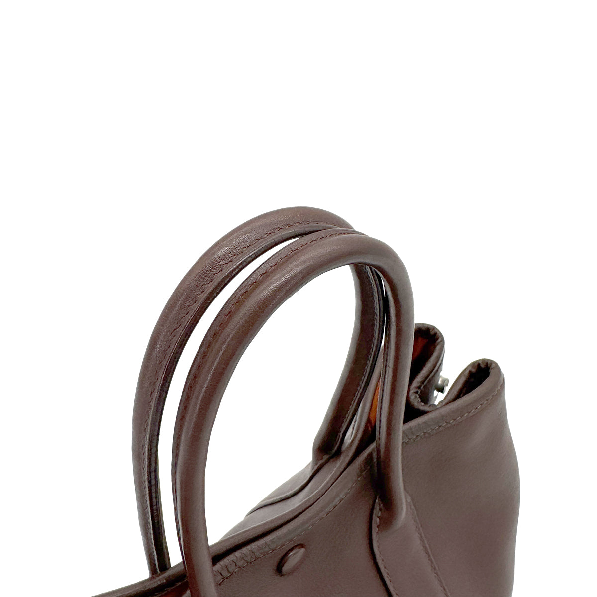 HERMES GARDEN TWILLY TTPM SWIFT HAVANE HAND BAG □H 90271713