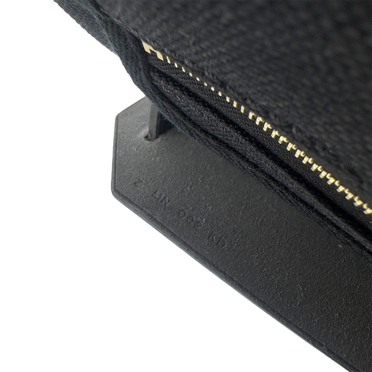 HERMES HER BAG ZIP 31 BLACK TOILE MILITAIRE TOTE SHOULDER Z 90271714