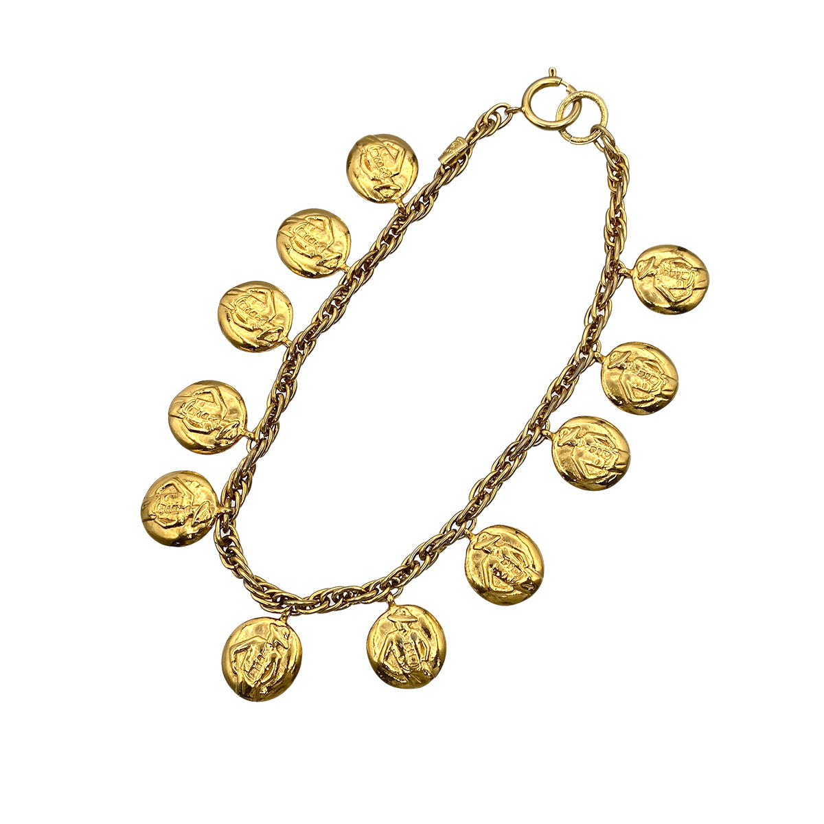CHANEL VINTAGE NECKLACE MADEMOISELLE ACCESSORY 90271740