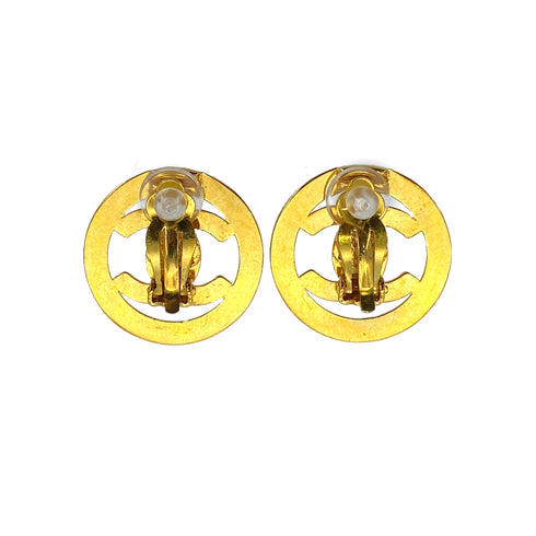 CHANEL VINTAGE EARRINGS TURN LOCK ACCESSORY 97P 90271747 - PURPOSE