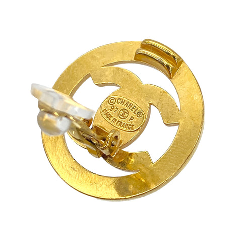 CHANEL VINTAGE EARRINGS TURN LOCK ACCESSORY 97P 90271747 - PURPOSE