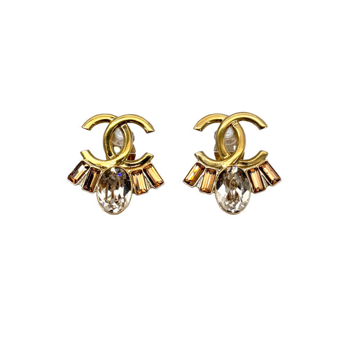 CHANEL EARRINGS COCOMARK RHINESTONE ACCESSORY B17B 90271751 - PURPOSE