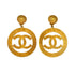 CHANEL VINTAGE EARRINGS COCOMARK ACCESSORY 93P 90271752 - PURPOSE