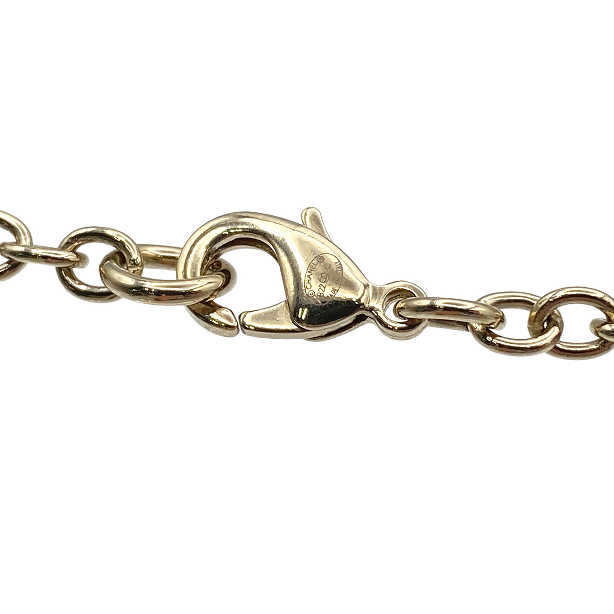 CHANEL NECKLACE BOOK MOTIF COCOMARK LION ACCESSORY B22C 90271783