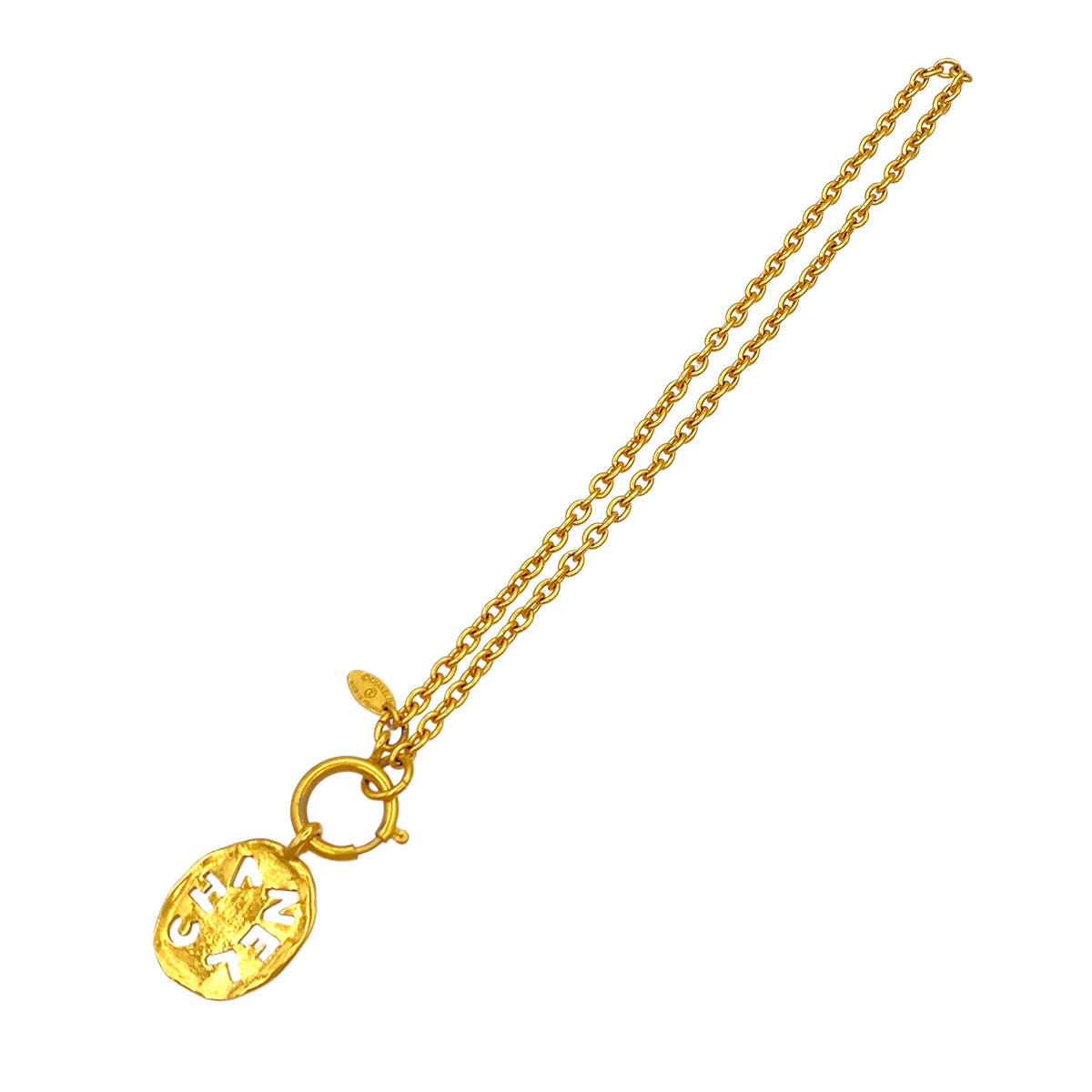 CHANEL VINTAGE NECKLACE LOGO ACCESSORY 90271831