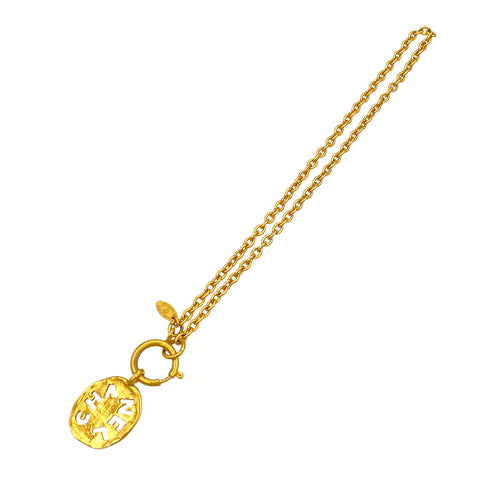 CHANEL VINTAGE NECKLACE LOGO ACCESSORY 90271831 - PURPOSE