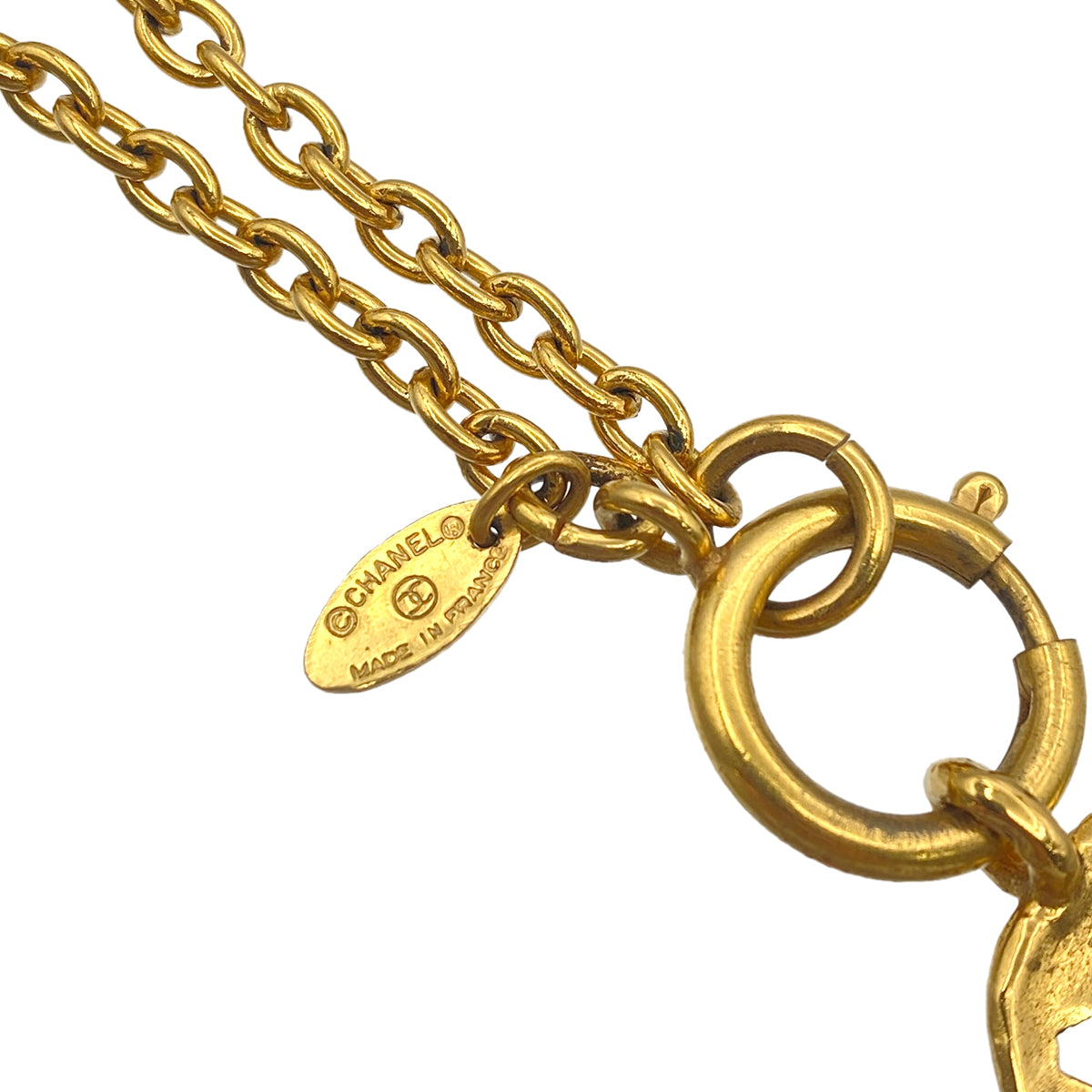 CHANEL VINTAGE NECKLACE LOGO ACCESSORY 90271831