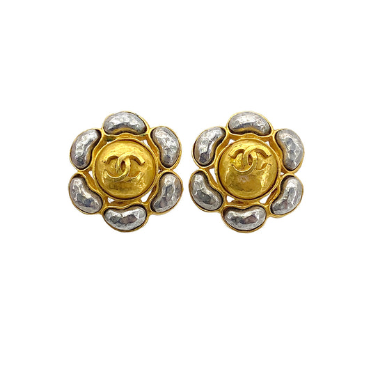 CHANEL VINTAGE EARRINGS COCOMARK ACCESSORY 97A 90271838