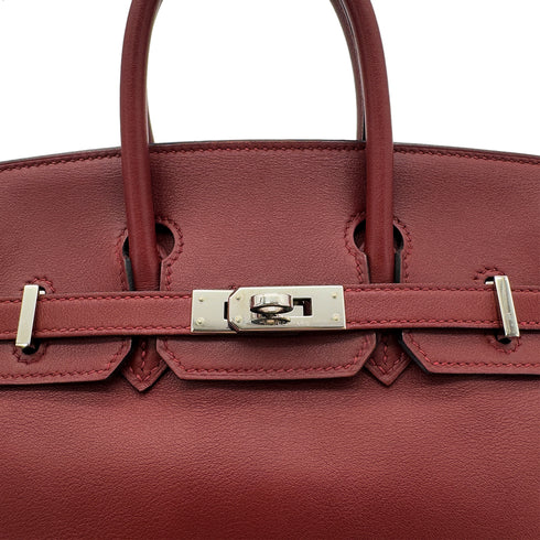 HERMES BIRKIN 25 ROUGE H SWIFT HAND BAG X SHW 90287101 - PURPOSE