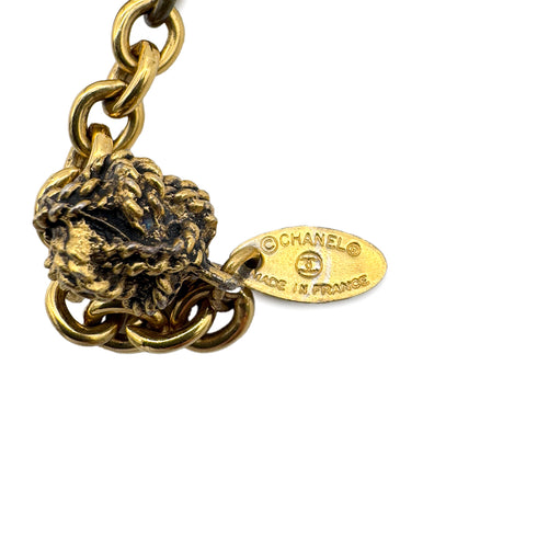 CHANEL VINTAGE CHAIN BELT COCOMARK FLOWER MEDALLION ACCESSORY 90271851 - PURPOSE