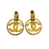 CHANEL VINTAGE EARRINGS BIG COCOMARK ACCESSORY 96P 90271853 - PURPOSE