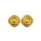 CHANEL VINTAGE EARRINGS COCOMARK ROUND ACCESSORY 90271879 - PURPOSE