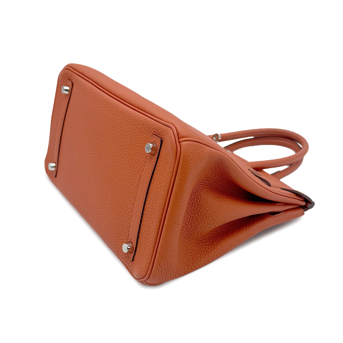 HERMES BIRKIN 30 TERRE BATTUE TOGO HAND BAG X SHW 90271912