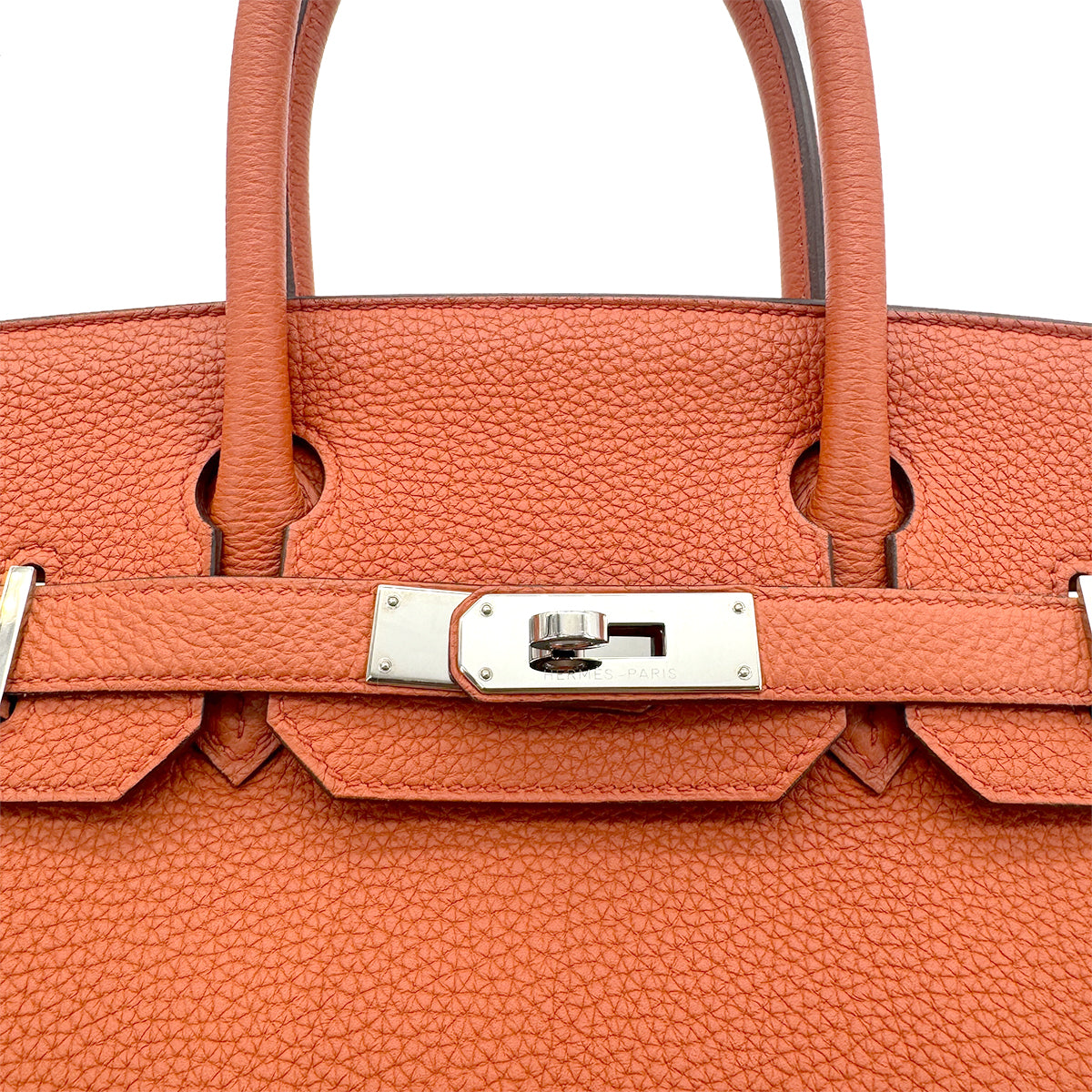 HERMES BIRKIN 30 TERRE BATTUE TOGO HAND BAG X SHW 90271912