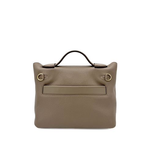 HERMES SAC 24/24 21 MINI VAN QUATRE ETOUPE EVERCOLOR SWIFT HAND BAG B 90271920 - PURPOSE