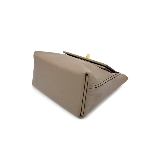 HERMES SAC 24/24 21 MINI VAN QUATRE ETOUPE EVERCOLOR SWIFT HAND BAG B 90271920 - PURPOSE