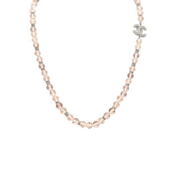 CHANEL NECKLACE COCOMARK BEADS RHINESTONE ACCESSORY B23S 90271925 - PURPOSE
