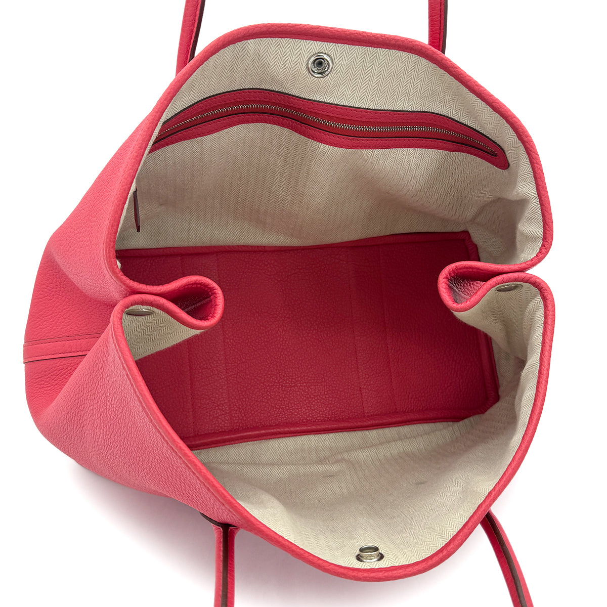 HERMES GARDEN PARTY PM BOUGAINVILLIER VEAU NEGONDA TOTE BAG □O 90271975