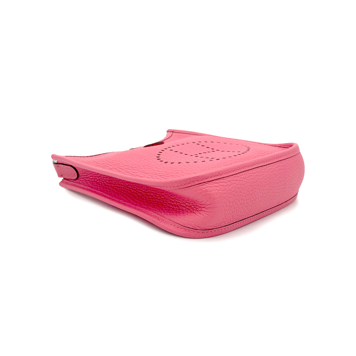 HERMES EVELYNE TPM ROSE AZALEE TAURILLON CLEMENCE SHOULDER BAG A 90271981