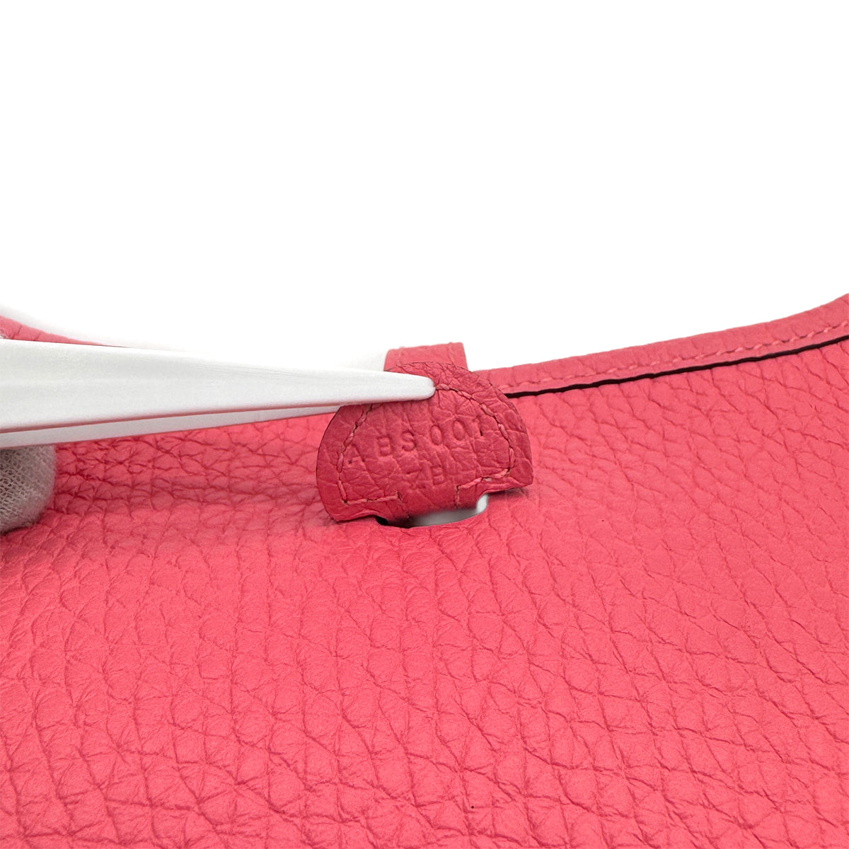 HERMES EVELYNE TPM ROSE AZALEE TAURILLON CLEMENCE SHOULDER BAG A 90271981