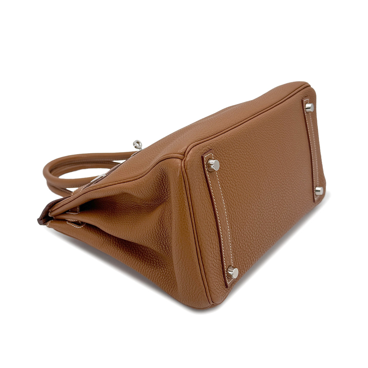 HERMES BIRKIN 30 GOLD TOGO HAND BAG □G SGW 90272294