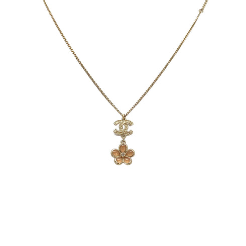CHANEL NECKLACE COCOMARK FLOWER MOTIVE ACCESSORY A18C 90272316 - PURPOSE