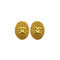 CHANEL VINTAGE EARRINGS COCOMARK OVAL ACCESSORY 29 90272320 - PURPOSE
