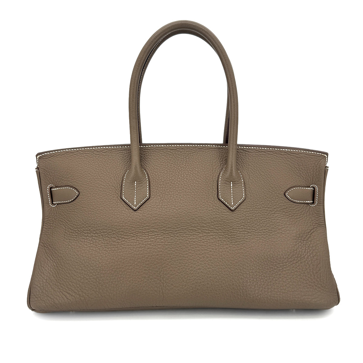 HERMES SHOULDER BIRKIN 42 ETOUPE TOGO HAND BAG □M SHW 90272321