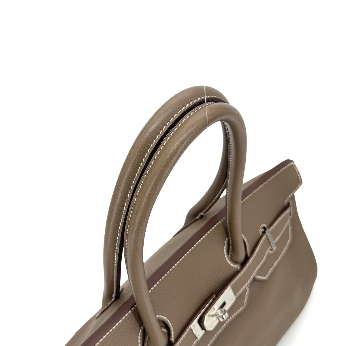 HERMES SHOULDER BIRKIN 42 ETOUPE TOGO HAND BAG □M SHW 90272321