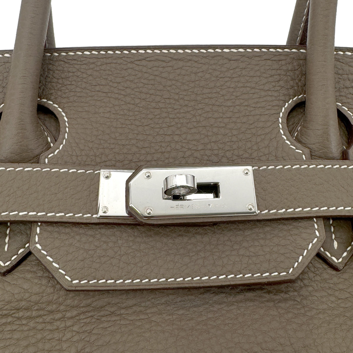 HERMES SHOULDER BIRKIN 42 ETOUPE TOGO HAND BAG □M SHW 90272321
