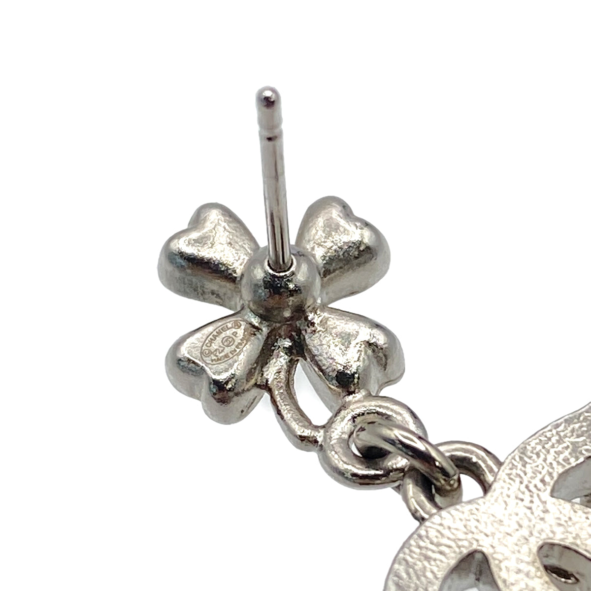CHANEL EARRINGS RHINESTONE COCOMARK ACCESSORY P23P 90272323