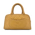 CHANEL VINTAGE MINI BOSTON HAND BAG BEIGE CAVIAR SKIN 90272324 - PURPOSE