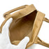 CHANEL VINTAGE MINI BOSTON HAND BAG BEIGE CAVIAR SKIN 90272324 - PURPOSE