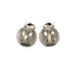 CHANEL VINTAGE EARRINGS COCOMARK ROUND ACCESSORY 99A 90272327 - PURPOSE