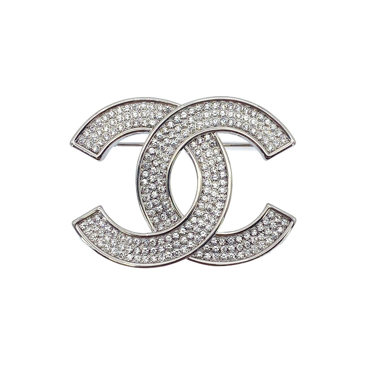 CHANEL BROOCH RHINESTONE COCOMARK ACCESSORY B25C 90272344