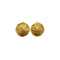 CHANEL VINTAGE EARRINGS LOGO ROUND GOLD ACCESSORY 23 90272351 - PURPOSE