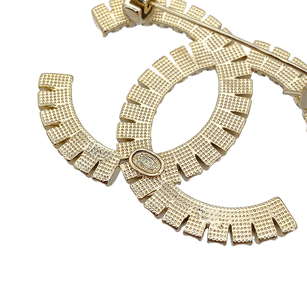 CHANEL BROOCH RHINESTONE COCOMARK ACCESSORY A19C 90272358