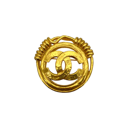 CHANEL VINTAGE COCOMARK BROOCH ACCESSORY 94P 90272364