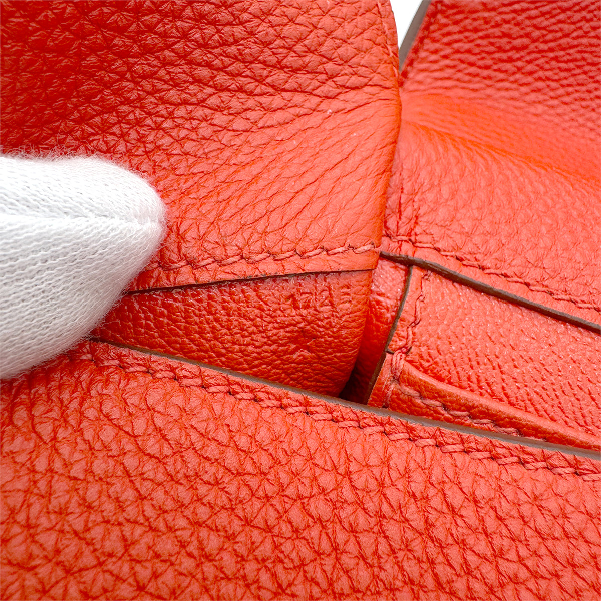 HERMES ETRIBELT CAPUCINE TOGO HAND BAG □P SHW 90272416