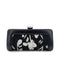CHANEL VINTAGE CLUTCH BAG BLACK LAMB SKIN SILK 90272489 - PURPOSE