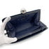 CHANEL VINTAGE CLUTCH BAG BLACK LAMB SKIN SILK 90272489 - PURPOSE