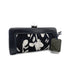 CHANEL VINTAGE CLUTCH BAG BLACK LAMB SKIN SILK 90272489 - PURPOSE